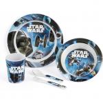 Set pentru masă melamină 5 piese Star Wars Rogue One Lulabi 8330500
