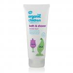 Gel de dus și spumă de baie cu lavandă pentru copii Green People 200 ml