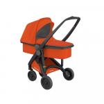 Carucior 2 in 1 100% Ecologic Black Orange