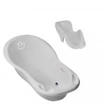 Set cadita 102 cm cu senzor de temperatura si suport anatomic Duck Gri