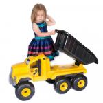 Camion cu basculanta mobila Pilsan Big Foot Truck cu sunete in cutie,plastic rezistent,dimensiune 90x36x43 cm