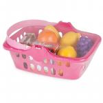 Coș cu fructe și alimente Pilsan Pink