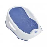 Suport de baie Little Mom Soft Blue design ergonomic, confortabil, stabil, dimeniuni 60.5 x 39 x 20 cm