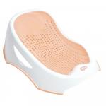 Suport de baie Little Mom Soft Pink design ergonomic, confortabil, stabil, dimeniuni 60.5 x 39 x 20 cm