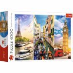 Puzzle Trefl Călătorie in Europa 4000 piese
