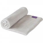 Păturică din bumbac 120 x 140 cm Grey Clevamama 3456