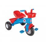 Tricicleta pentru copii Pilsan Atom Bike Red cu cosulet depozitare si greutate maxima suportata 35 kg