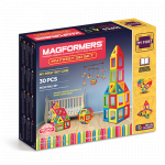 Set magnetic de construit Set de baza Magformers 30 piese
