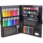 Set pentru pictura 86 piese cu geantă inclusă Iso Trade negru MY17379