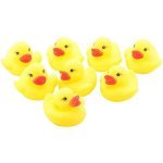 Set 8 ratuste din cauciuc pentru baie 5.5x5.5x4 cm