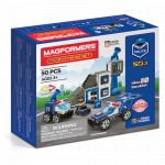Set magnetic Magformers Uimitorul set de politie