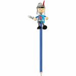 Creion cu figurina lemn cavaler Fiesta Crafts FCP-5033