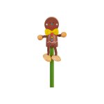 Creion cu figurina lemn om Turtă Dulce Fiesta Crafts FCP-5186