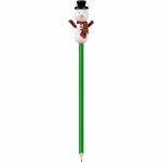 Creion cu figurina lemn om de zăpadă Fiesta Crafts FCP-5167