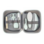 Set ingrijire bebelusi cu 8 piese KikkaBoo Grooming Set Mint