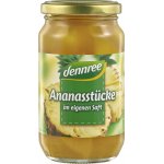 Ananas bucăți in suc de ananas bio 350g Dennree