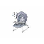Fotoliu balansoar Dream Time Silver Blue Rabbits