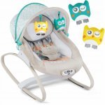 Balansoar cu vibratii si muzica Ricokids gri