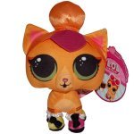 Jucărie din plus și material textil neon Kitty, L.O.L. Surprise! pets 20 cm