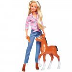 Papusa Simba Steffi Love Little Horse 29 cm cu figurina și accesorii