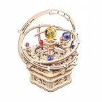 Puzzle 3D cutiuta muzicală noapte instelata Rokr lemn 101 piese AMK51