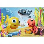 Puzzle Trefl 24 Maxi Pestisorii fericiți