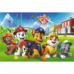 Puzzle Trefl 60 piese Patrula cățelușilor Cateii in iarba