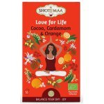 Ceai Shotimaa Balance Your Day Love for Life cacao, cardamom si portocala bio 16dz