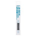 Set termometru banda pentru frunte Novama White LCD cristale lichide 3 buc alb/negru
