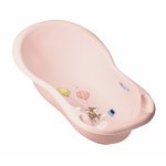 Cadita Tega Baby Forest 102 cm cu senzor de temperatura Roz