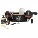 Centura frizer negru cu accesorii Smoby Barber and Cut