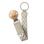 Lănțișor clip pentru suzeta Bibs Sand-Ivory