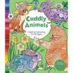 Carte de colorat Deluxe Creative Cuddly Animals Alligator