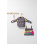 Set 2 piese cu bluzita si fustita Tongs baby Colorful autum Gri 12-18 Luni