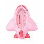 Termometru de baie si camera KikkaBoo Plane Pink