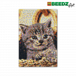 Set mărgele de călcat Beedz Art Pisica