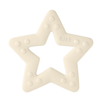 Jucărie de dentitie Bibs in forma de steluta ivory