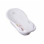Cadita Tega Baby Forest 102 cm cu senzor de temperatura crem