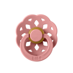 Suzeta Bibs Boheme Latex tetina rotundă 0 luni + Dusty Pink