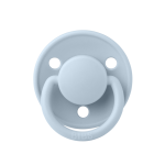 Suzeta de lux silicon Bibs tetina rotundă mărime universală 0-3 ani Baby Blue