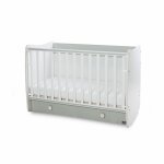 Patut balansoar transformabil Dream White Milky Green 60 x 120 cm