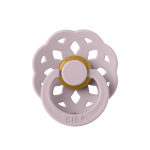 Suzeta Bibs Boheme Latex tetina rotundă 6 luni + Dusky Lilac