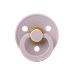 Suzeta Bibs Colour Latex tetina rotundă 6 luni + Dusky Lilac