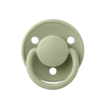 Suzeta de lux silicon Bibs tetina rotundă mărime universală 0-3 ani Sage