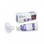 Set Camera de inhalare 0 - 18 luni Philips Respironics Optichamber Diamond cu mască S compatibilă