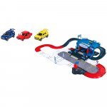 Pista de mașini Majorette Dacia Service Center cu 3 masinute
