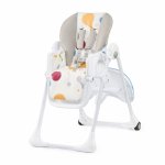 Scaun de masă Kinderkraft Yummy pliabil multicolor