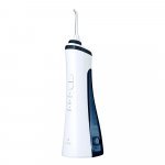 Irigator oral/ dus bucal Vitammy Aquarius vârf rotativ la 360 de grade 150 ml alb