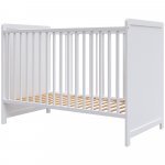 Patut copii din lemn Paula 120x60 alb