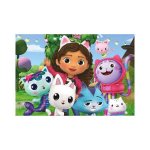 Puzzle Casa de papusi a lui Gabby cu 24 piese